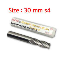 [TB00028N] Nachi Super Hard Endmill  4 F 30.0 x 25 S4 x 125 x 55